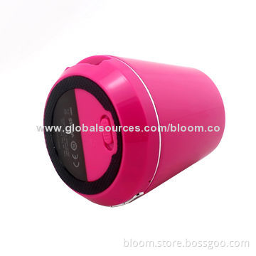 Aluminum Plastic Mini Bluetooth Speaker, Super Portable, 3W Output Power, High-voice Quality